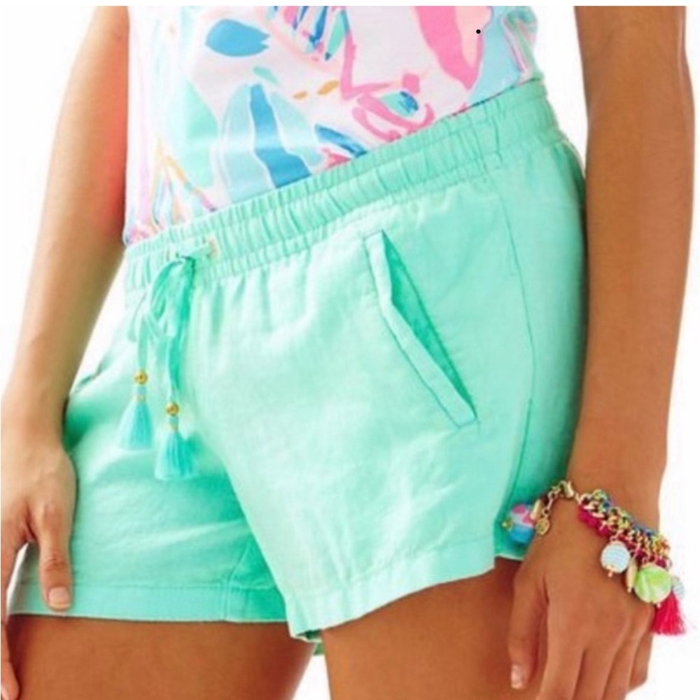 NWOT Lilly Pulitzer linen shorts